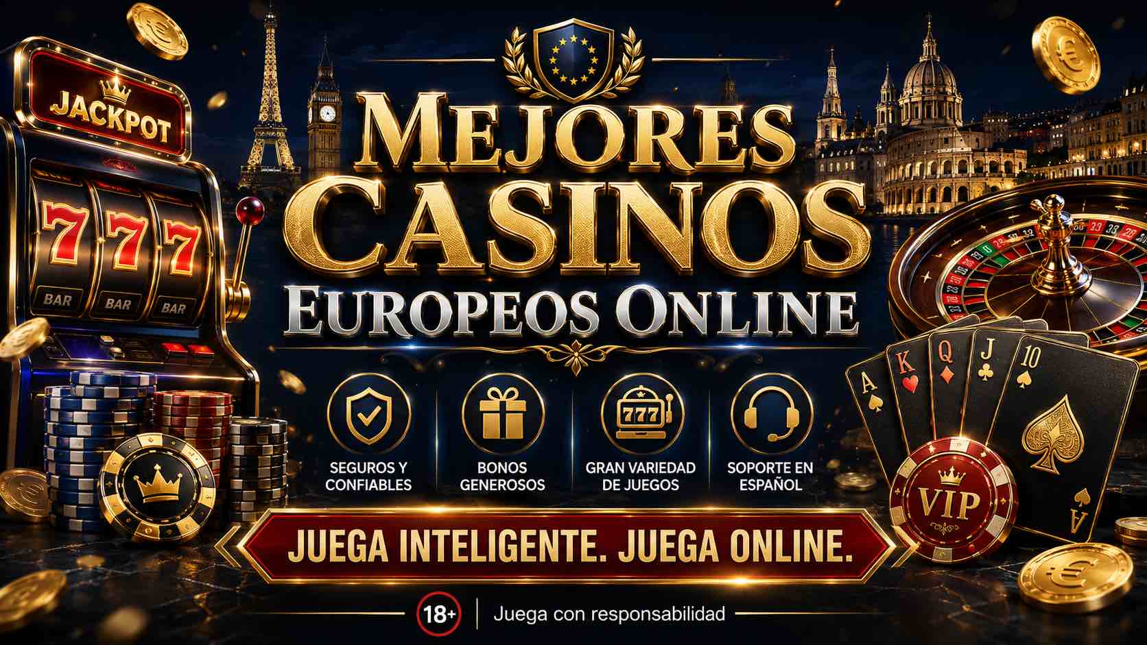 Mejores casinos europeos online